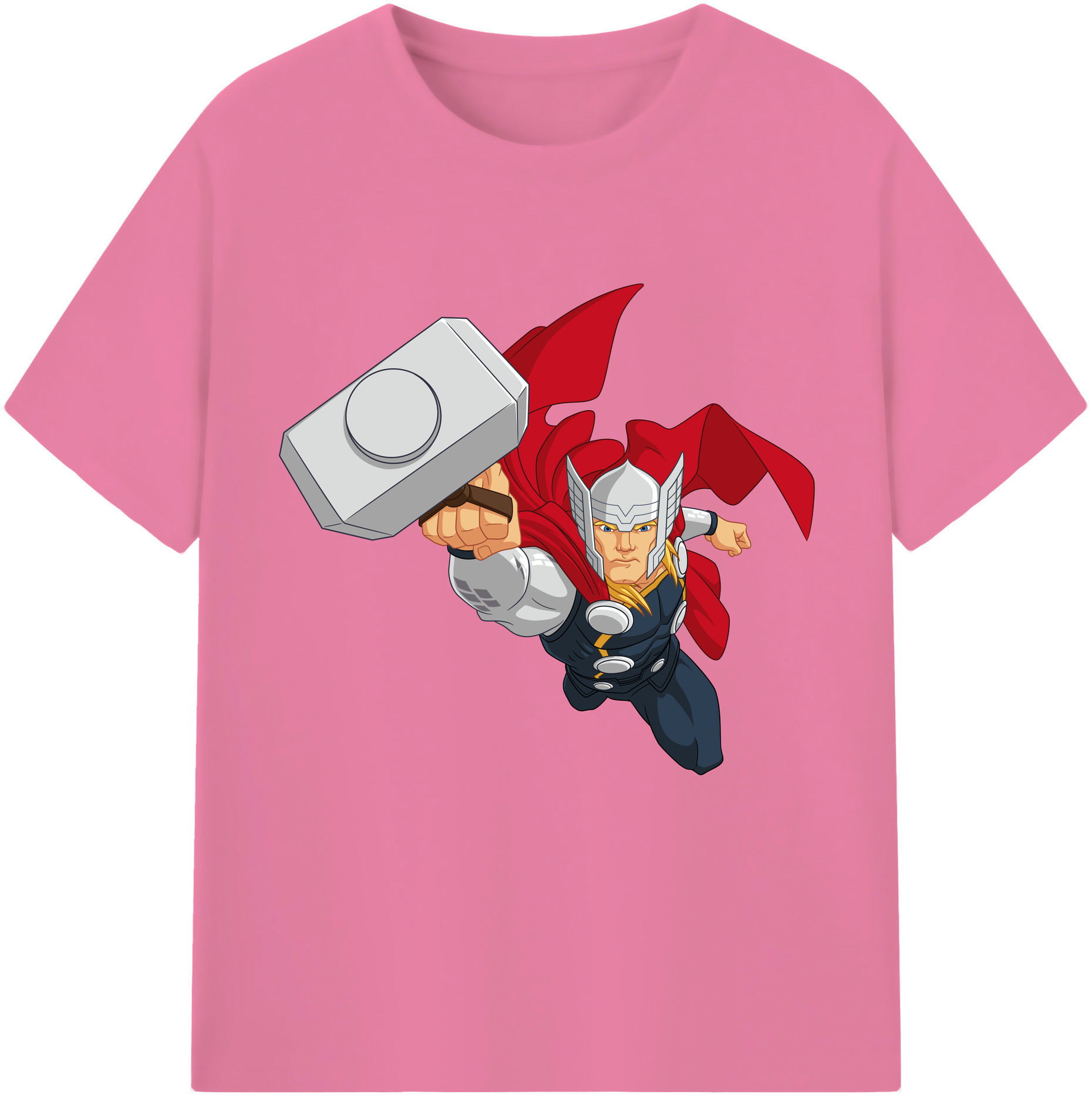 （画像用） アベンジャーズ The Avengers 綿100％半袖Tシャツ（フロントプリント）